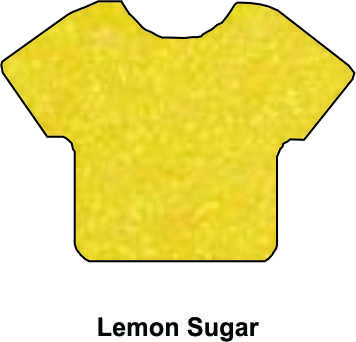 Siser HTV Vinyl Glitter Lemon Sugar 12"x20" Sheet